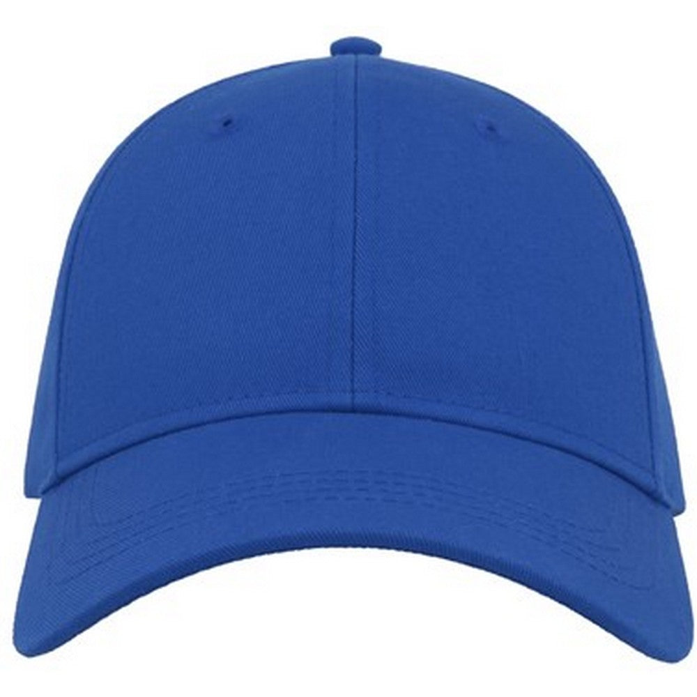 Royal Blue - Front - Atlantis Unisex Adult Curved Twill Baseball Cap
