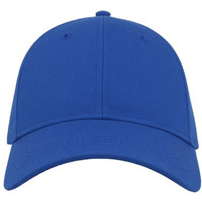 Royal Blue - Front - Atlantis Unisex Adult Curved Twill Baseball Cap