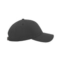 Dark Grey - Side - Atlantis Unisex Adult Curved Twill Baseball Cap