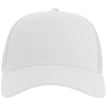 White - Front - Atlantis Unisex Adult Zion 6 Panel Recycled Trucker Cap