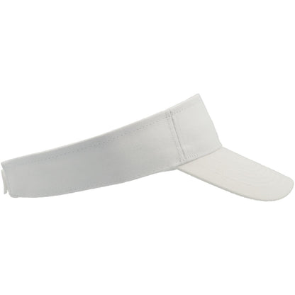 White - Lifestyle - Atlantis Unisex Adult Roland Structured Visor Cap