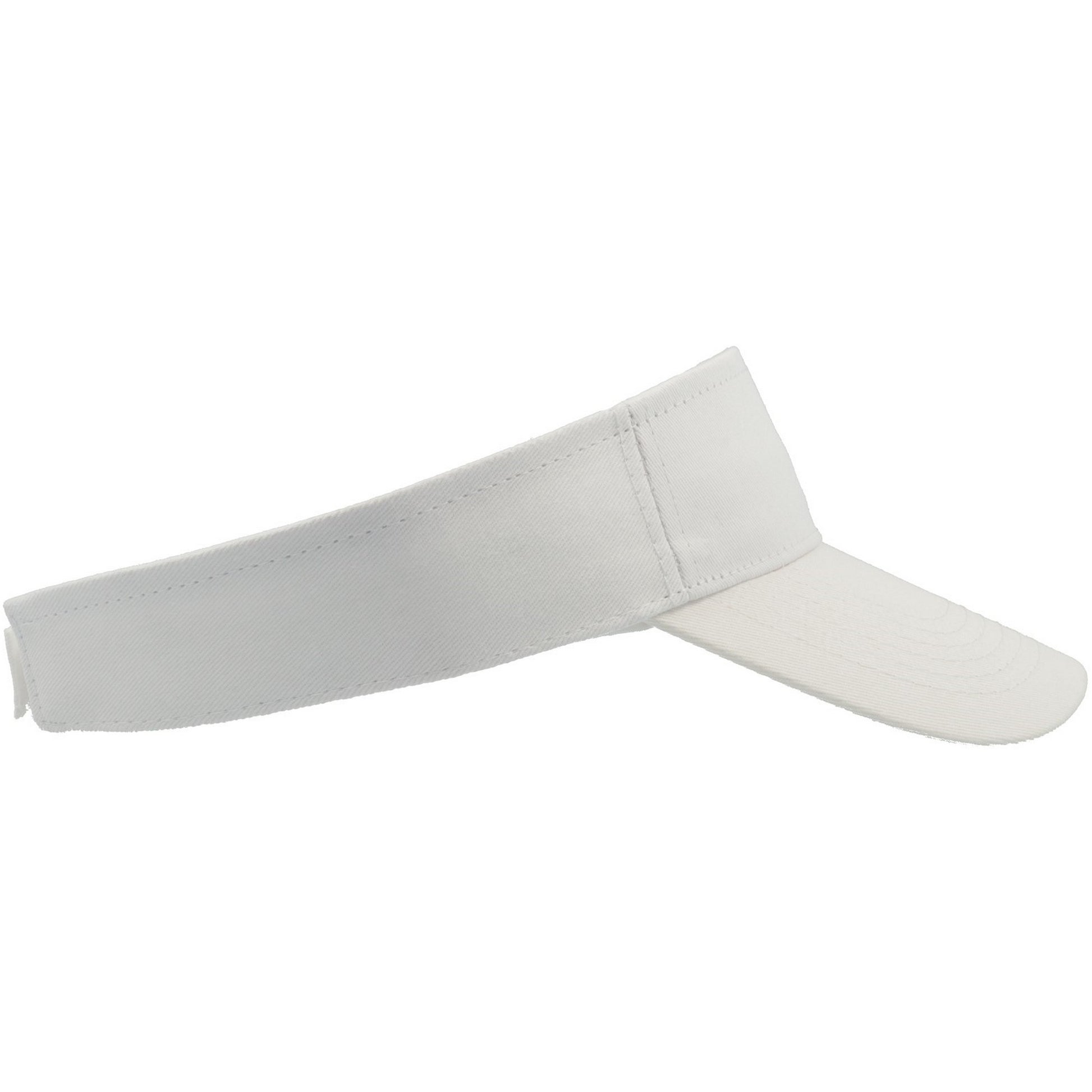 White - Lifestyle - Atlantis Unisex Adult Roland Structured Visor Cap