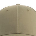 Khaki - Side - Atlantis Unisex Adult Joshua 6 Panel Cap