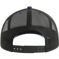 Royal Blue-Black - Back - Atlantis Unisex Adult Bryce 5 Panel Trucker Cap