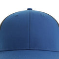 Royal Blue-Black - Side - Atlantis Unisex Adult Bryce 5 Panel Trucker Cap