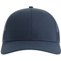 Navy - Front - Atlantis Unisex Adult Bryce 5 Panel Trucker Cap