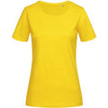Sunflower Yellow - Front - Stedman Womens-Ladies Lux T-Shirt