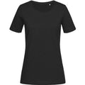 Black Opal - Front - Stedman Womens-Ladies Lux T-Shirt