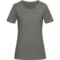 Dark Grey Heather - Front - Stedman Womens-Ladies Lux T-Shirt