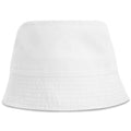 White - Back - Atlantis Unisex Adult Powell Bucket Hat