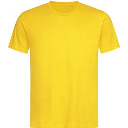 Sunflower Yellow - Front - Stedman Mens Lux T-Shirt