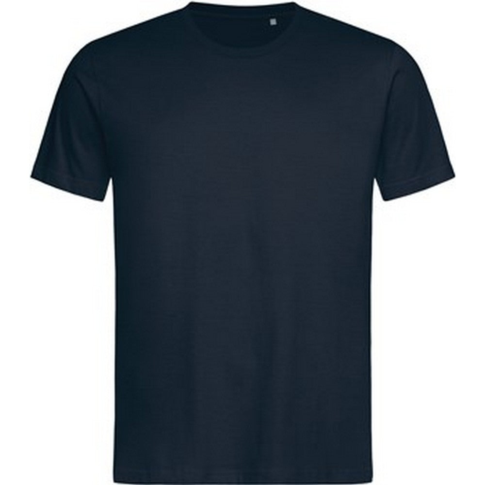Midnight Blue - Front - Stedman Mens Lux T-Shirt
