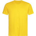 Sunflower Yellow - Front - Stedman Mens Lux T-Shirt