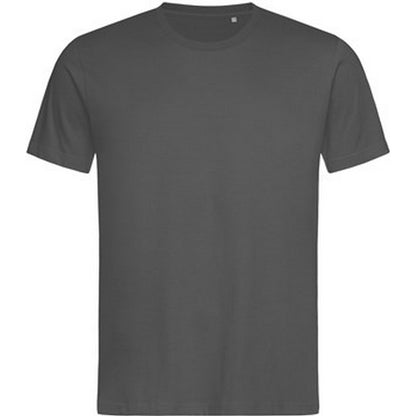Slate Grey - Front - Stedman Mens Lux T-Shirt