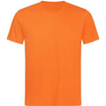 Orange - Front - Stedman Mens Lux T-Shirt
