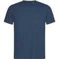 Navy - Front - Stedman Mens Lux T-Shirt