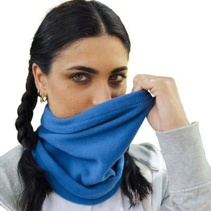Royal Blue - Side - Atlantis Unisex Adult Hotty Fleece Neck Warmer
