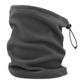 Dark Grey - Front - Atlantis Unisex Adult Hotty Fleece Neck Warmer