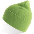 Acid Lime - Side - Atlantis Unisex Adult Pure Recycled Beanie