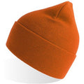 Orange - Side - Atlantis Unisex Adult Pure Recycled Beanie