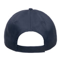 Navy - Side - Atlantis Recy Five Recycled Polyester Baseball Cap