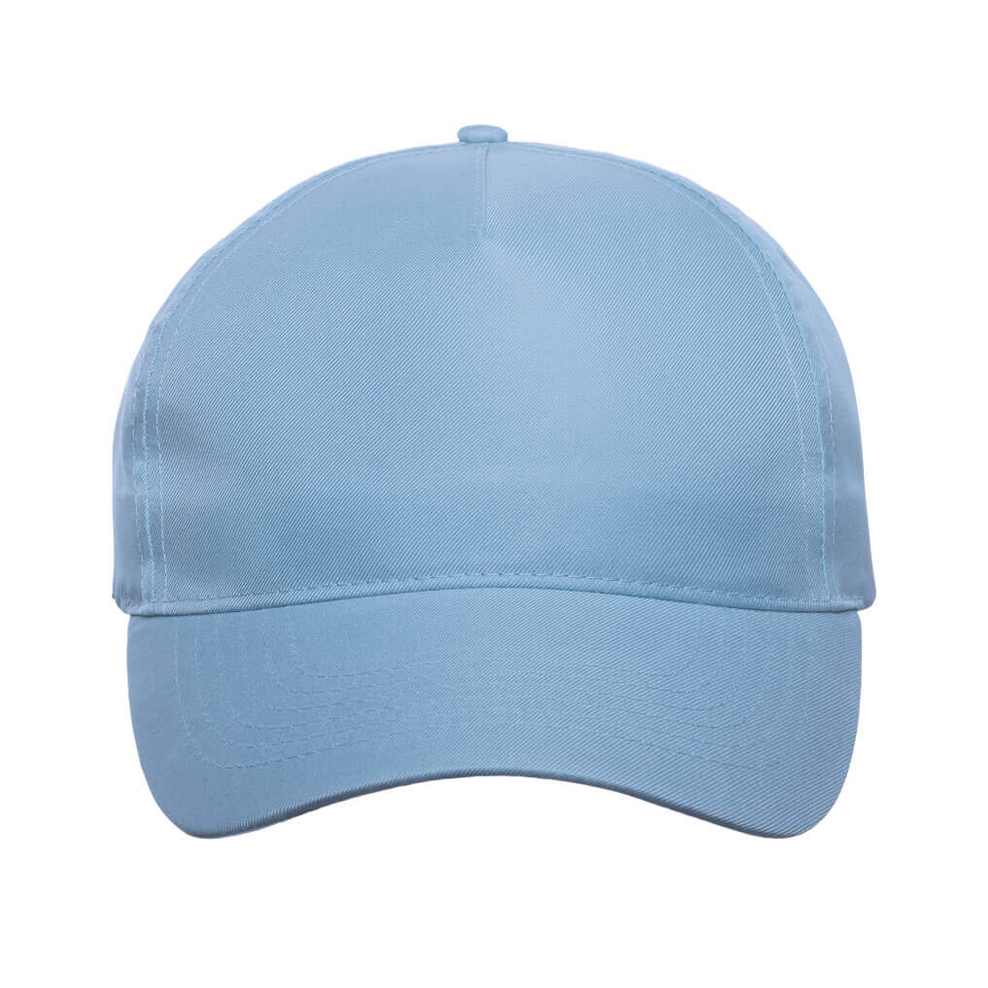 Light Blue - Side - Atlantis Recy Five Recycled Polyester Baseball Cap