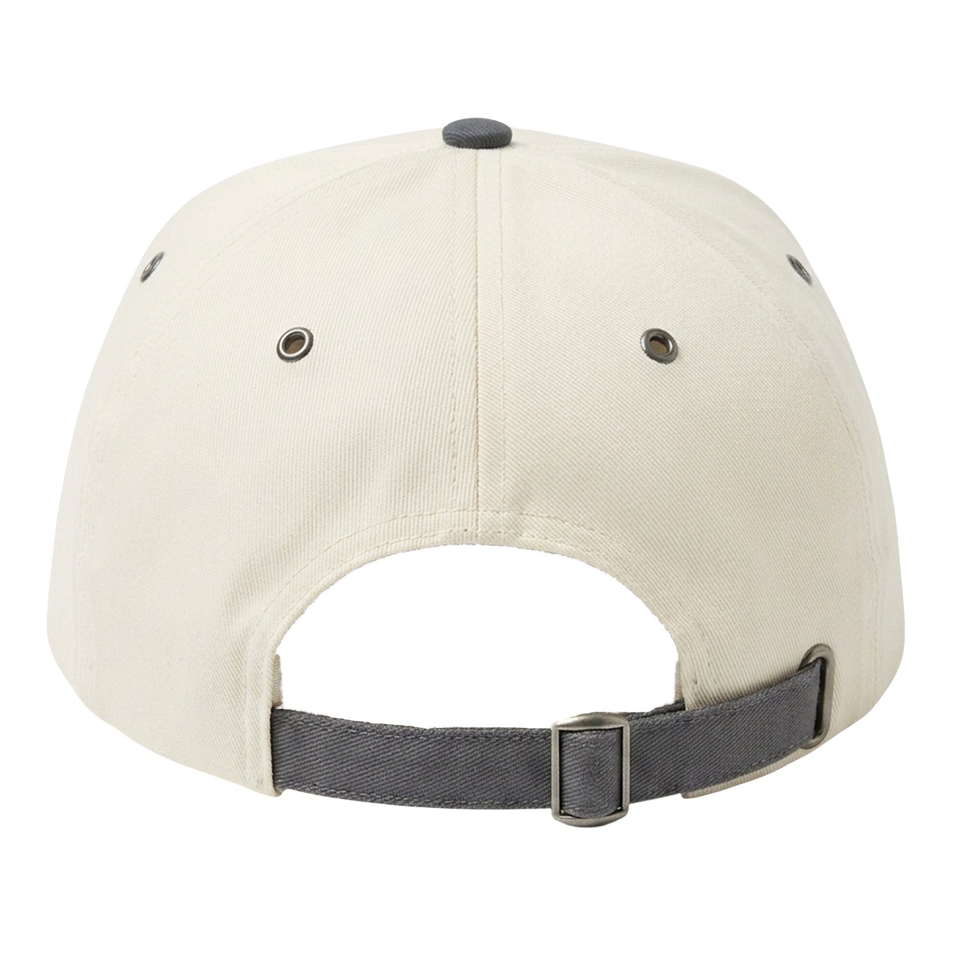 White-Navy - Back - Atlantis Recy Five Recycled Polyester Baseball Cap