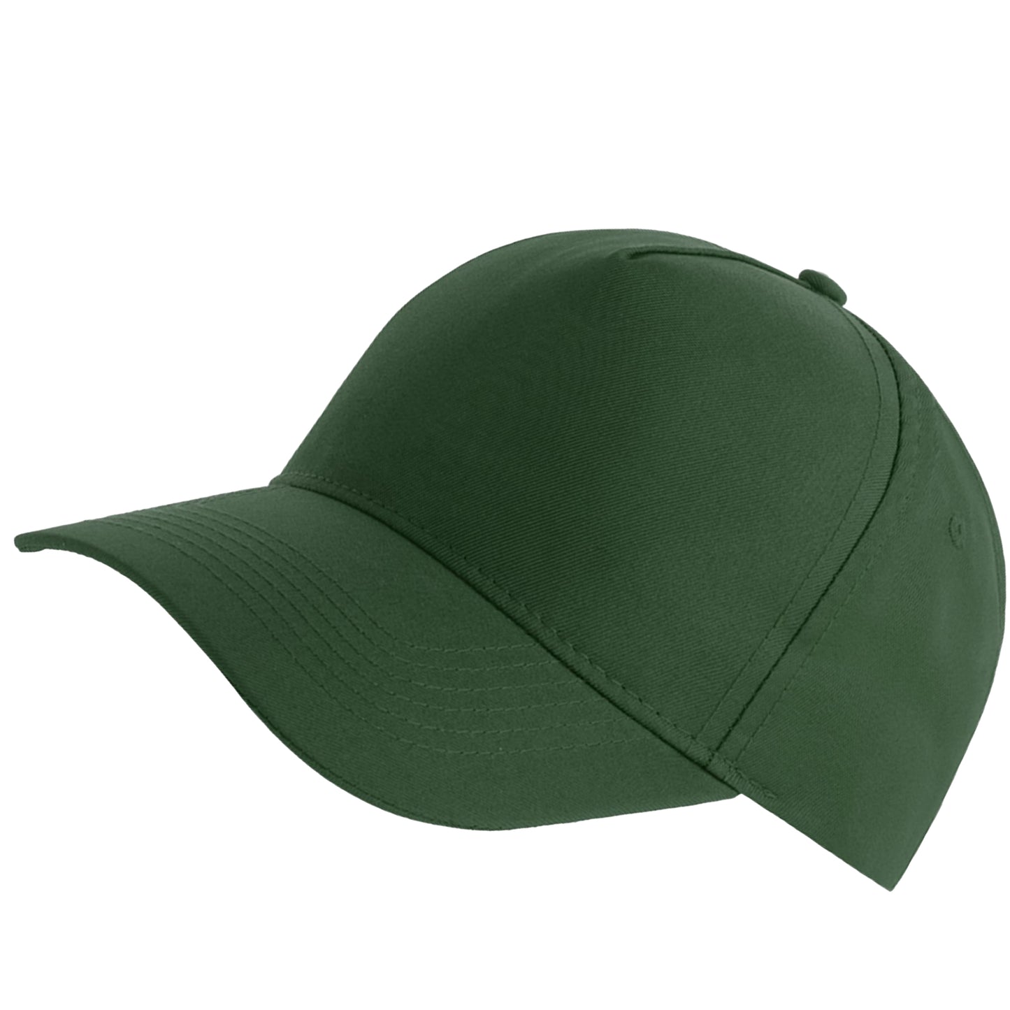Bottle Green - Back - Atlantis Recy Five Recycled Polyester Baseball Cap