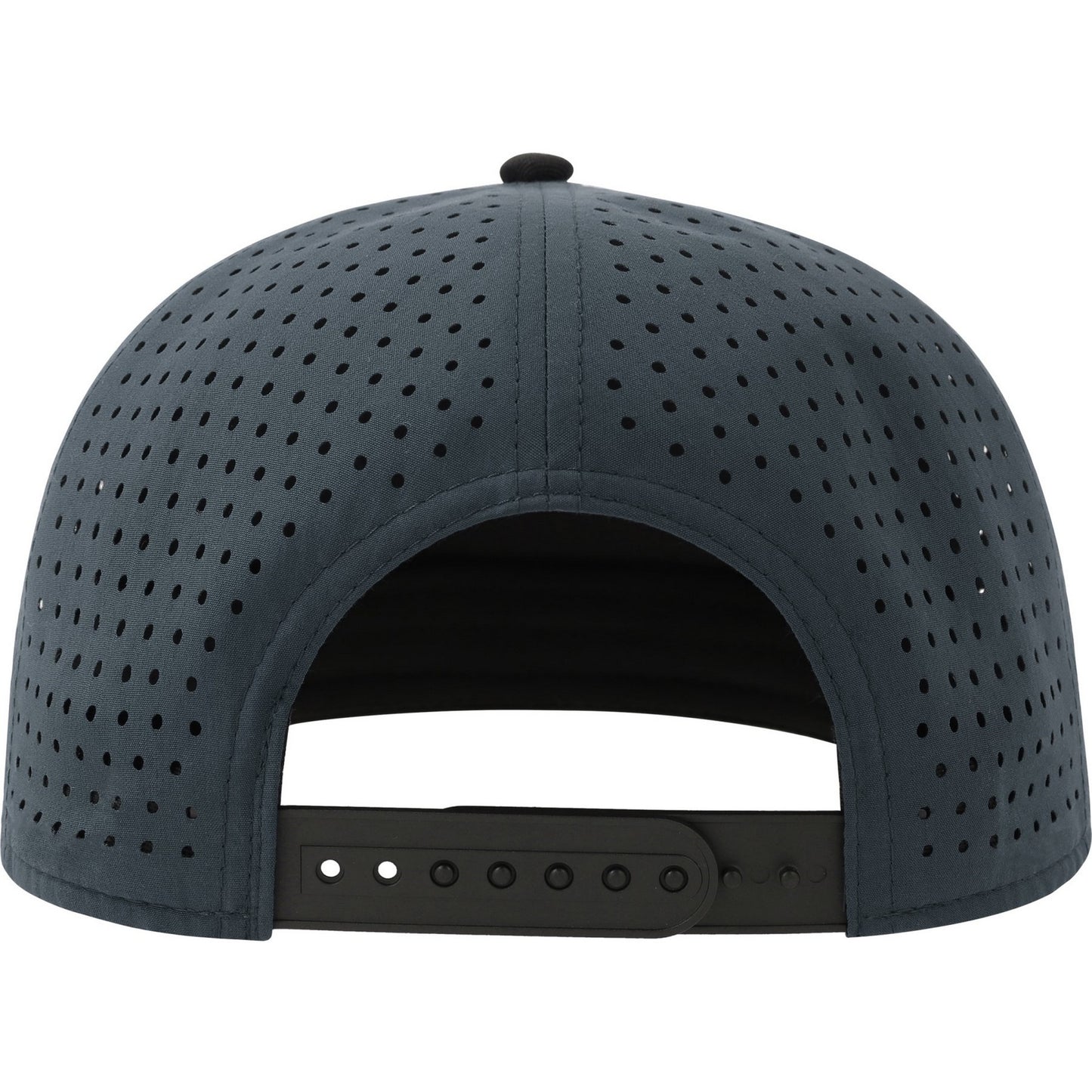Navy-Black - Back - Atlantis Unisex Adult Bank 5 Panel Recycled Snapback Cap