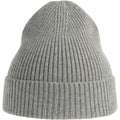 Light Grey Melange - Front - Atlantis Unisex Adult Andy Recycled Polyester Beanie