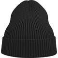 Black - Front - Atlantis Unisex Adult Andy Recycled Polyester Beanie