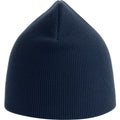 Navy - Back - Atlantis Childrens-Kids Yala Organic Cotton Beanie