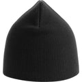 Black - Back - Atlantis Childrens-Kids Yala Organic Cotton Beanie