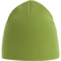 Leaf Green - Front - Atlantis Childrens-Kids Yala Organic Cotton Beanie