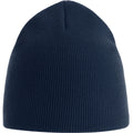 Navy - Front - Atlantis Childrens-Kids Yala Organic Cotton Beanie