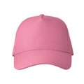 Pink - Side - Atlantis Childrens-Kids Recy Five 5 Panel Recycled Baseball Cap