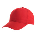 Red - Front - Atlantis Childrens-Kids Recy Five 5 Panel Recycled Baseball Cap