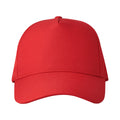 Red - Side - Atlantis Childrens-Kids Recy Five 5 Panel Recycled Baseball Cap