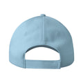 Light Blue - Back - Atlantis Childrens-Kids Recy Five 5 Panel Recycled Baseball Cap