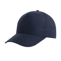 Navy - Front - Atlantis Childrens-Kids Recy Five 5 Panel Recycled Baseball Cap