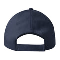 Navy - Back - Atlantis Childrens-Kids Recy Five 5 Panel Recycled Baseball Cap