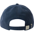 Navy - Back - Atlantis Unisex Adult Creep S Corduroy Recycled Baseball Cap