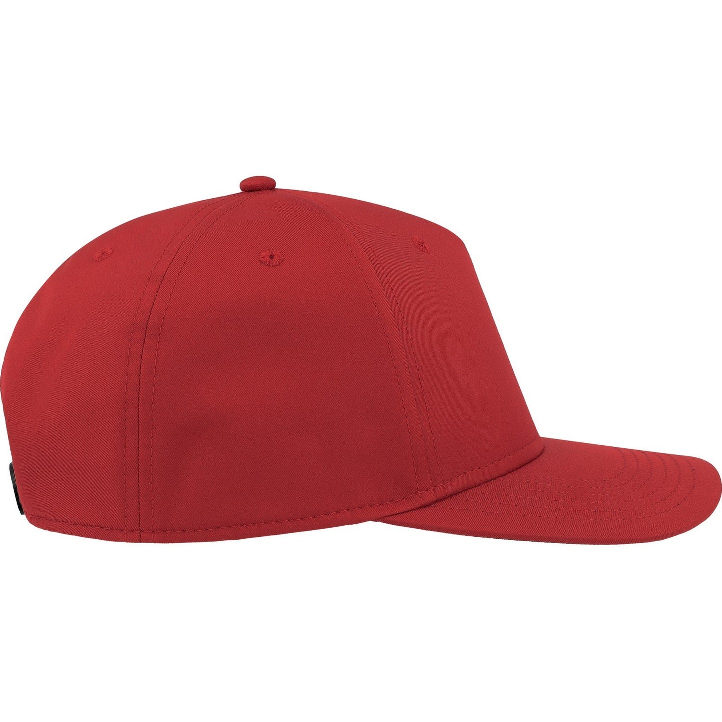 Red - Lifestyle - Atlantis Unisex Adult Ray S 5 Panel Recycled Baseball Cap