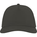 Dark Grey - Side - Atlantis Unisex Adult Ray S 5 Panel Recycled Baseball Cap