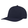 Navy - Front - Atlantis Unisex Adult Ray S 5 Panel Recycled Baseball Cap