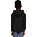 Black - Back - Casual Classics Childrens-Kids Blended Ringspun Cotton Hoodie