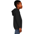 Black - Side - Casual Classics Childrens-Kids Blended Ringspun Cotton Hoodie