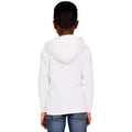 White - Back - Casual Classics Childrens-Kids Blended Ringspun Cotton Hoodie