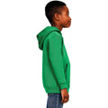 Kelly Green - Side - Casual Classics Childrens-Kids Blended Ringspun Cotton Hoodie