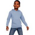 Light Blue - Front - Casual Classics Childrens-Kids Blended Ringspun Cotton Hoodie